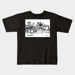 Peoria Illinois Kids T-Shirt